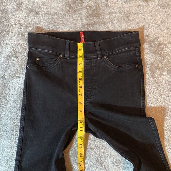 Spanx Ankle Skinny Jean Jeggings Black 20278R Size Small - Picture 11 of 14